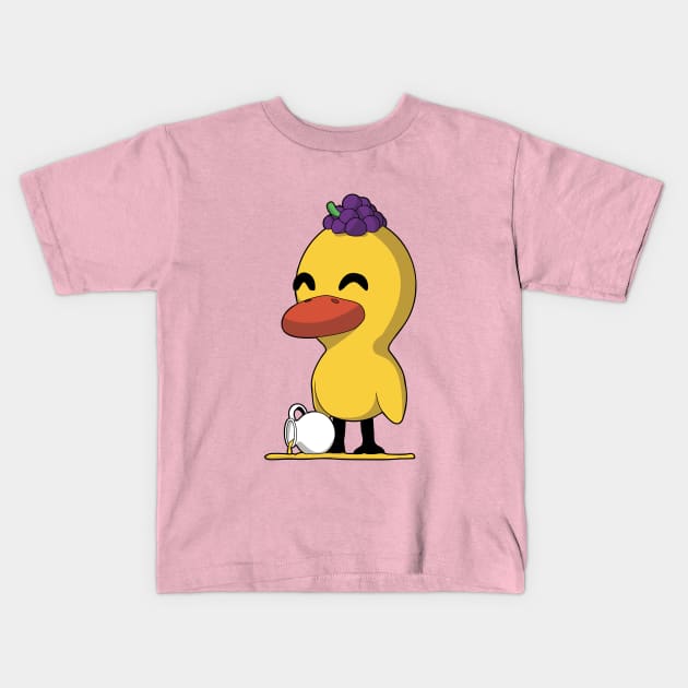 Mr. Duck of Duck Song Kids T-Shirt by TonieTee